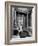 Maid Cleaning Ambassador Laurence A. Steinhardt's Residence Bathroom-Nat Farbman-Framed Photographic Print