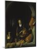 Maid Cleaning Carrots-Gerrit Dou-Mounted Giclee Print