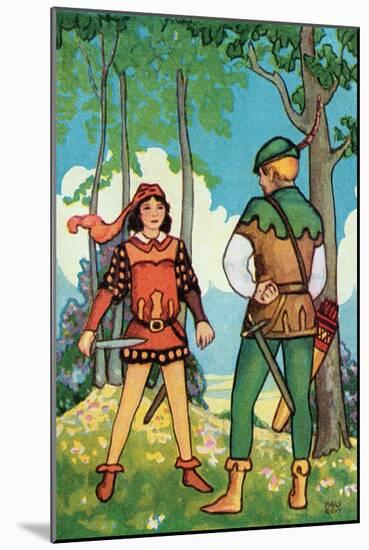 Maid Marian-null-Mounted Art Print