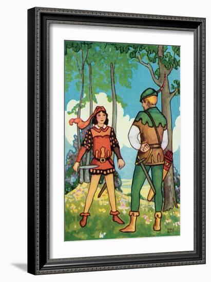 Maid Marian-null-Framed Art Print