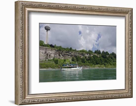 Maid of the Mist Sightseeing Boat, Niagara Falls, Ontario, Canada-Cindy Miller Hopkins-Framed Photographic Print