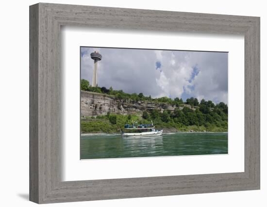 Maid of the Mist Sightseeing Boat, Niagara Falls, Ontario, Canada-Cindy Miller Hopkins-Framed Photographic Print