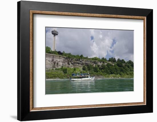 Maid of the Mist Sightseeing Boat, Niagara Falls, Ontario, Canada-Cindy Miller Hopkins-Framed Photographic Print