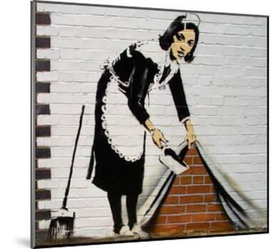 Maid-Banksy-Mounted Giclee Print