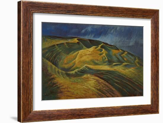 Maiden Castle 1, c.1970-Isabel Alexander-Framed Giclee Print