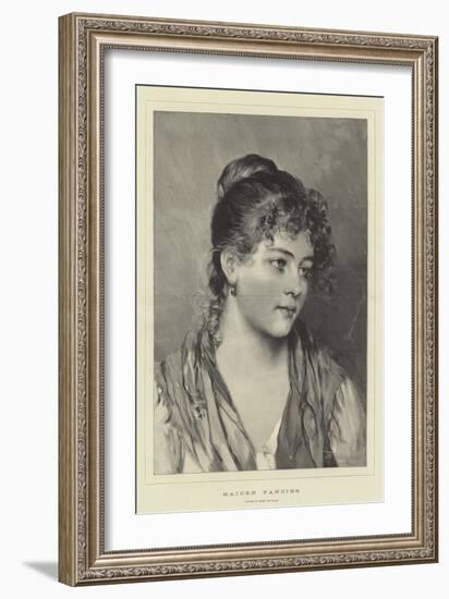 Maiden Fancies-Eugen Von Blaas-Framed Giclee Print