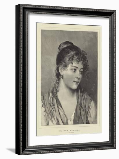 Maiden Fancies-Eugen Von Blaas-Framed Giclee Print