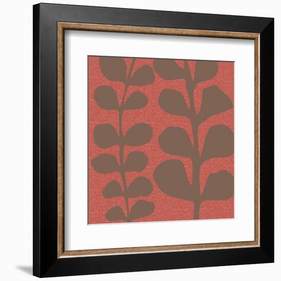 Maidenhair Coco Stem (double)-Denise Duplock-Framed Art Print