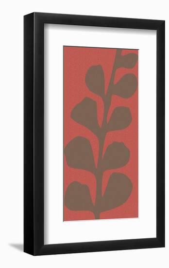 Maidenhair Coco Stem (single)-Denise Duplock-Framed Art Print