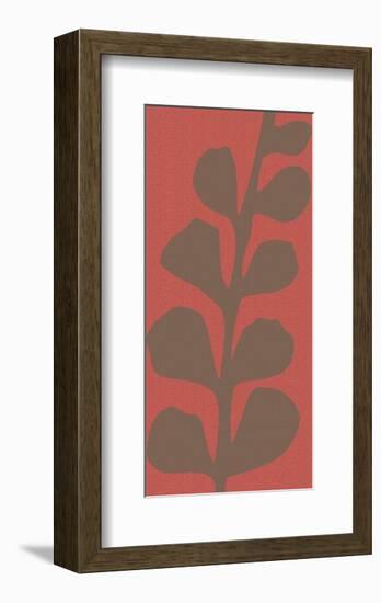 Maidenhair Coco Stem (single)-Denise Duplock-Framed Art Print