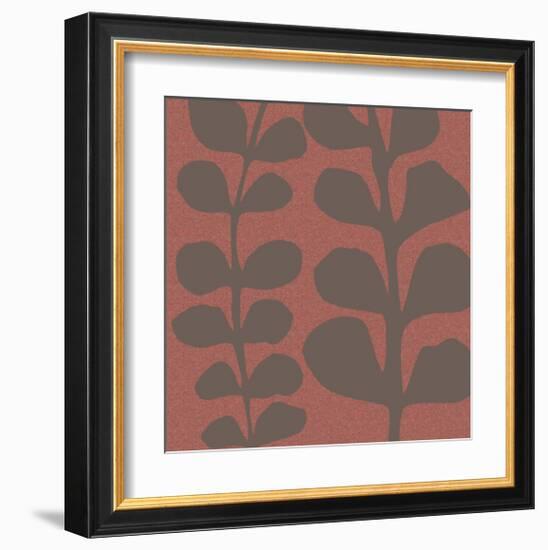 Maidenhair Coco Stem-Denise Duplock-Framed Art Print