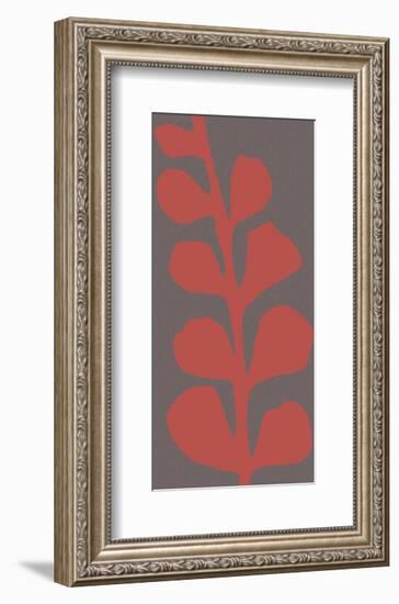 Maidenhair Coral Stem (single)-Denise Duplock-Framed Art Print