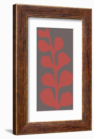 Maidenhair Coral Stem (single)-Denise Duplock-Framed Art Print