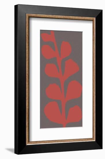 Maidenhair Coral Stem (single)-Denise Duplock-Framed Art Print