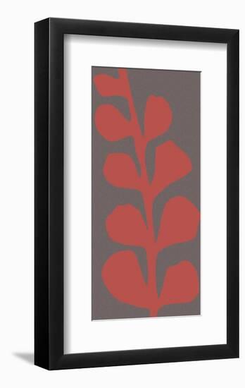 Maidenhair Coral Stem (single)-Denise Duplock-Framed Art Print