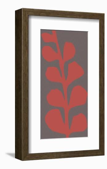 Maidenhair Coral Stem (single)-Denise Duplock-Framed Art Print