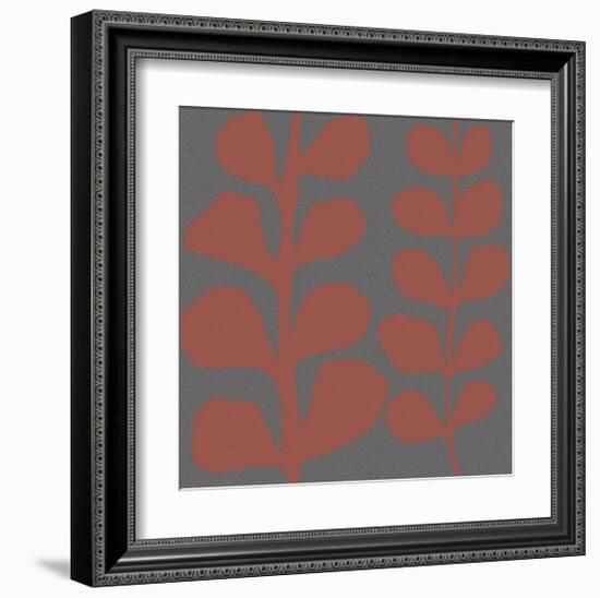 Maidenhair Coral Stem-Denise Duplock-Framed Art Print