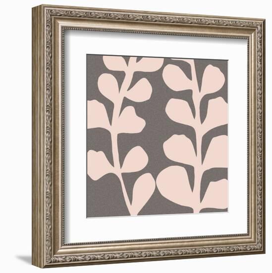 Maidenhair Shell Pink-Denise Duplock-Framed Art Print