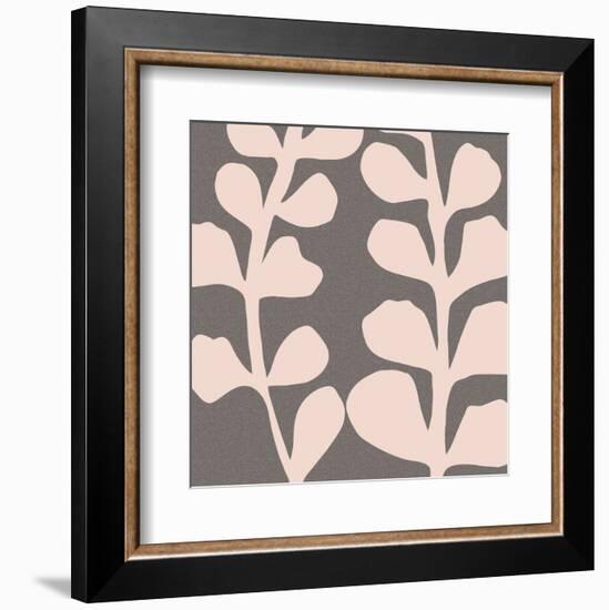 Maidenhair Shell Pink-Denise Duplock-Framed Art Print