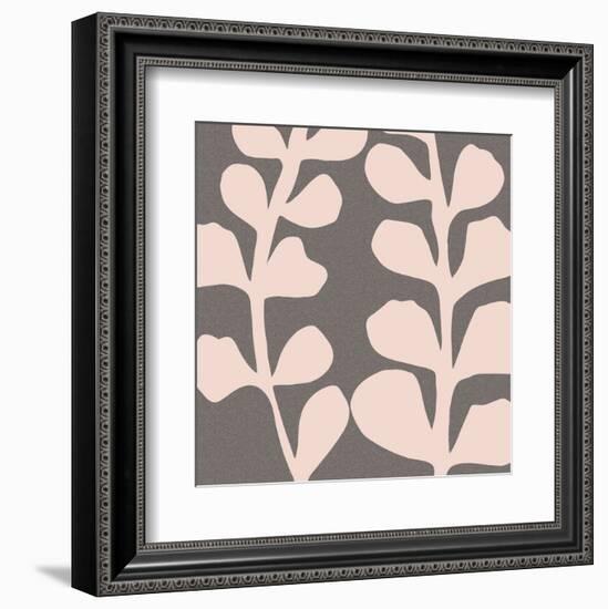 Maidenhair Shell Pink-Denise Duplock-Framed Art Print