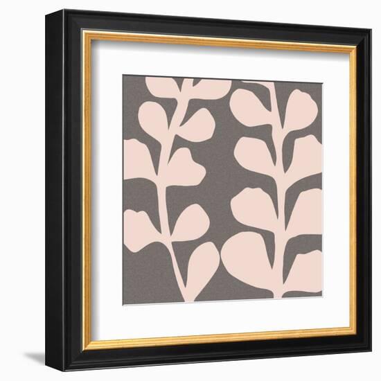 Maidenhair Shell Pink-Denise Duplock-Framed Art Print