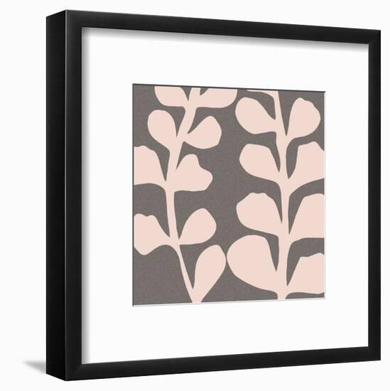 Maidenhair Shell Pink-Denise Duplock-Framed Art Print