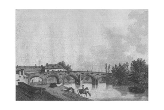 Maidstone Bridge Kent Pl 2 1787 Giclee Print By James Newton Art Com