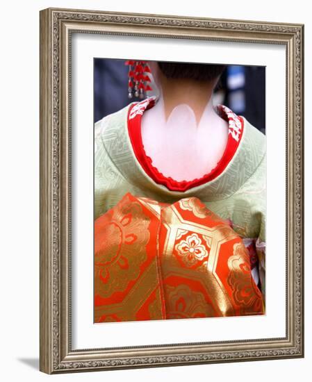 Maiko, Gion District, Kyoto, Japan-Gavin Hellier-Framed Photographic Print