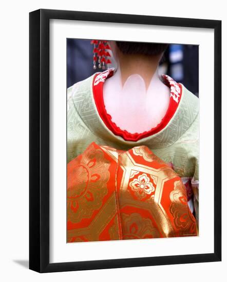 Maiko, Gion District, Kyoto, Japan-Gavin Hellier-Framed Photographic Print