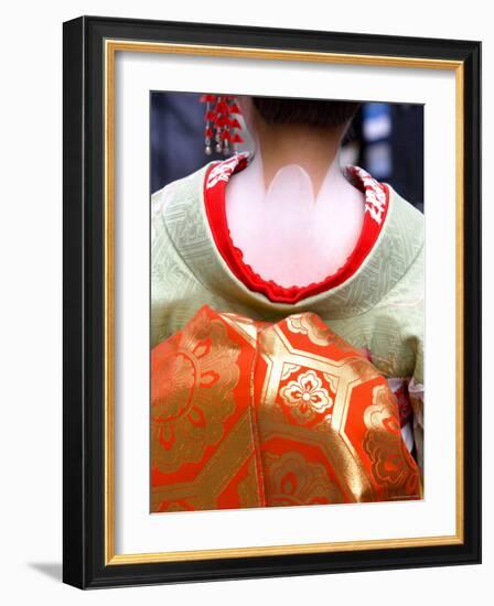 Maiko, Gion District, Kyoto, Japan-Gavin Hellier-Framed Photographic Print