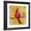 Mail Cardinal-null-Framed Art Print