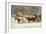 Mail Coach in a Snowstorm-James Pollard-Framed Giclee Print