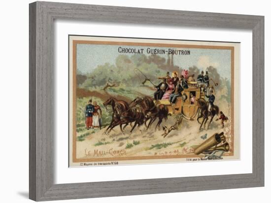 Mail Coach-null-Framed Giclee Print