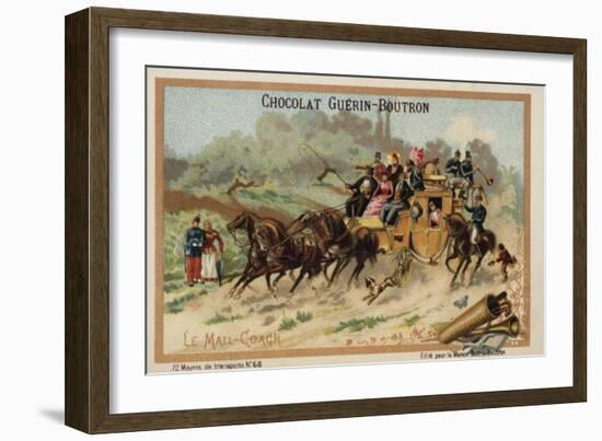 Mail Coach-null-Framed Giclee Print