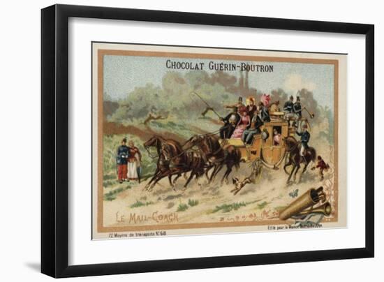 Mail Coach-null-Framed Giclee Print