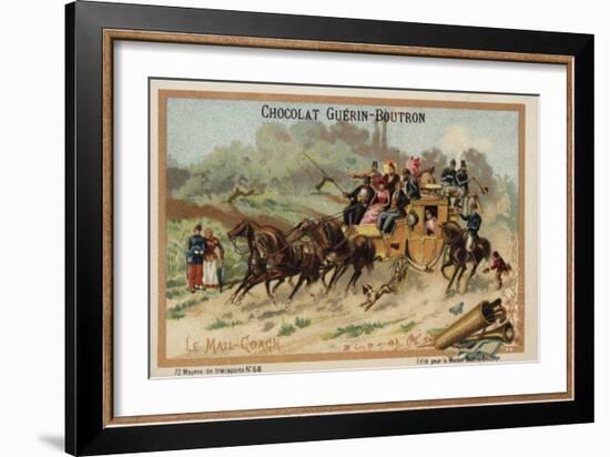 Mail Coach-null-Framed Giclee Print