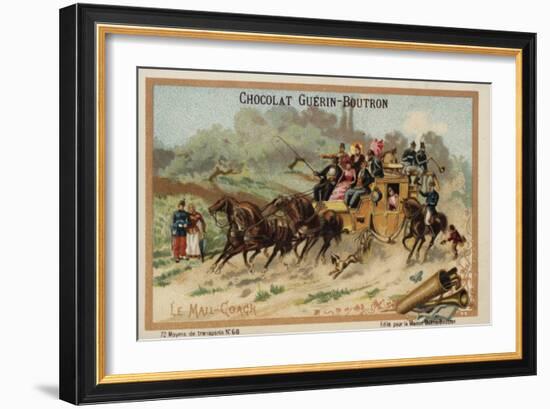 Mail Coach-null-Framed Giclee Print