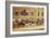 Mail Coaches Outside the Angel, Islington-James Pollard-Framed Giclee Print