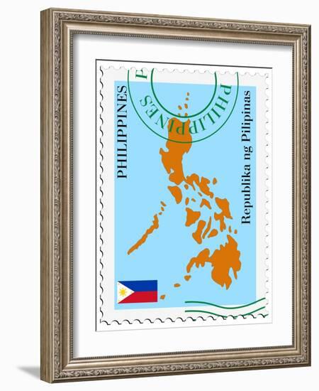 Mail To-From Philippines-Perysty-Framed Art Print