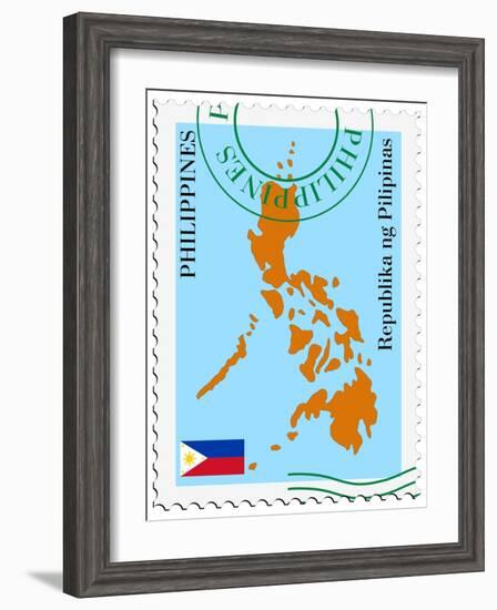 Mail To-From Philippines-Perysty-Framed Art Print