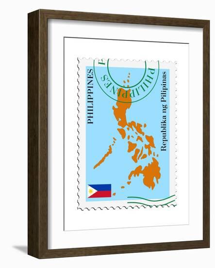 Mail To-From Philippines-Perysty-Framed Art Print