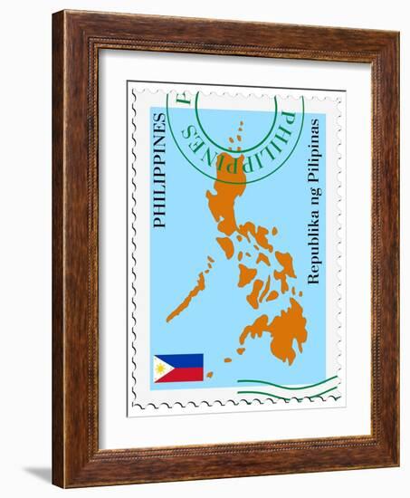 Mail To-From Philippines-Perysty-Framed Art Print