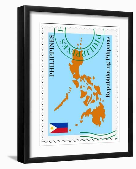 Mail To-From Philippines-Perysty-Framed Art Print