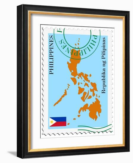 Mail To-From Philippines-Perysty-Framed Art Print