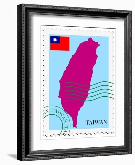 Mail To/From Taiwan-Perysty-Framed Art Print