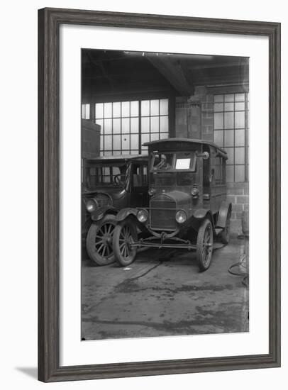 Mail Truck Robbery-null-Framed Photographic Print