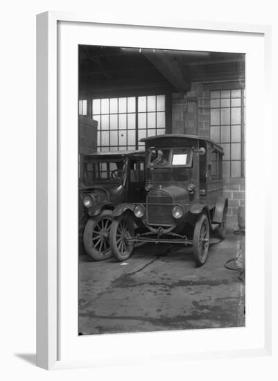 Mail Truck Robbery-null-Framed Photographic Print