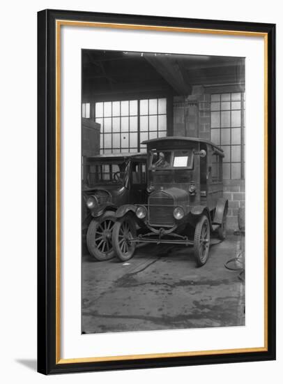 Mail Truck Robbery-null-Framed Photographic Print