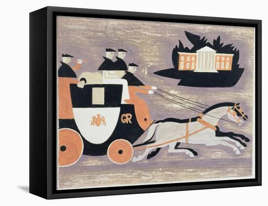 Mailcoach, Ad 1784, 1935-John Armstrong-Framed Premier Image Canvas