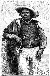 Indigenous Male Inhabitant of Bolivia, South America, 19th Century-Maillart-Giclee Print